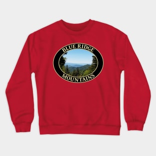 Blue Ridge Mountains in North Carolina Crewneck Sweatshirt